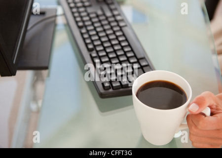 Close-up of a coffee Banque D'Images