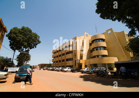 Le centre de Ouagadougou, capitale du Burkina Faso. Banque D'Images