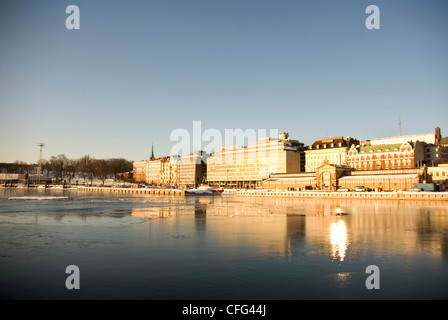 Place du marché, Helsinki, Finlande Banque D'Images