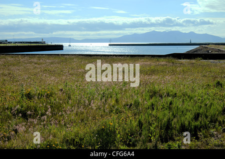 Ardrossan ayrshire du nord l'île et arran Banque D'Images