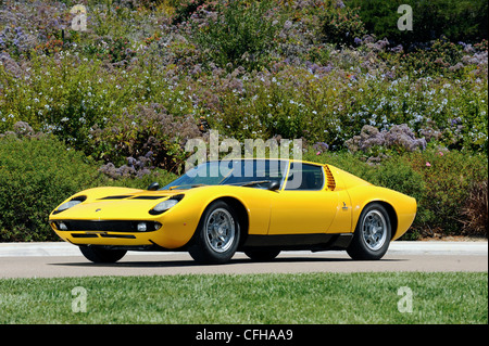 1970 Lamborghini Miura P400 Banque D'Images