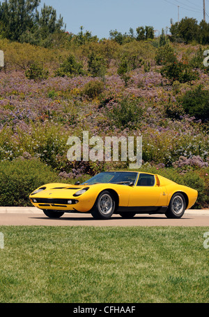 1970 Lamborghini Miura P400 Banque D'Images