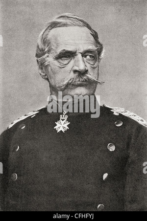 Albrecht Theodor Emil Graf von Roon, 1803 - 1879. Soldat prussien, homme d'État et ministre de la guerre. Banque D'Images