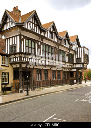 Tudor house à Southampton, Royaume-Uni Banque D'Images