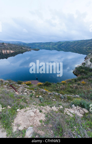 Evretou dam, région de Paphos, Chypre Banque D'Images