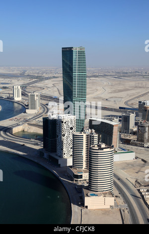 Gratte-ciel à la baie d'affaires à Dubaï, Émirats Arabes Unis Banque D'Images