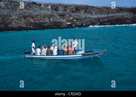 Croisière Yacht Galapagos Guantanamera Banque D'Images