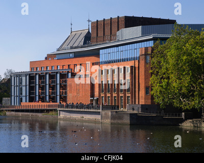 Nouveau Shakespeare Memorial Theatre, Stratford-upon-Avon, Warwickshire, Angleterre, Royaume-Uni, Europe Banque D'Images