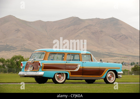1955 Mercury Monterey Station Wagon Banque D'Images