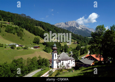 Maria Gern, Berchtesgadener Land, Bavière, Allemagne, Europe Banque D'Images