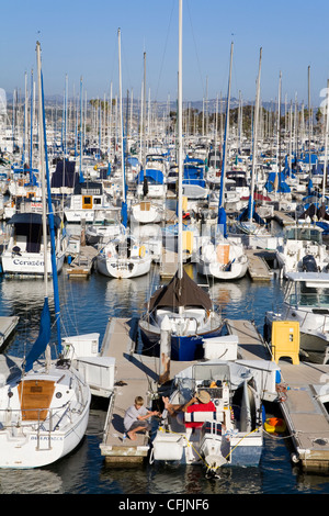 Marina à Dana Point Harbor, Orange County, Californie, États-Unis d'Amérique, Amérique du Nord Banque D'Images