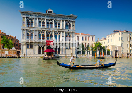 Casino de Venise (Casino di Venezia), Grand Canal, Venise, UNESCO World Heritage Site, Vénétie, Italie, Europe Banque D'Images