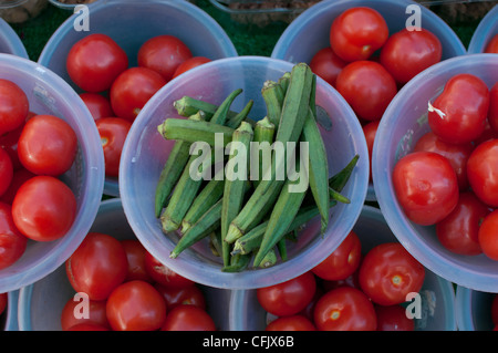 Légumes dans lewisham market Banque D'Images