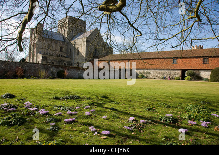 L'Hôpital de Saint Croix près de Winchester, Hampshire Banque D'Images