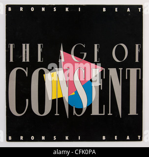 Bronski Beat, l'âge du consentement album Banque D'Images