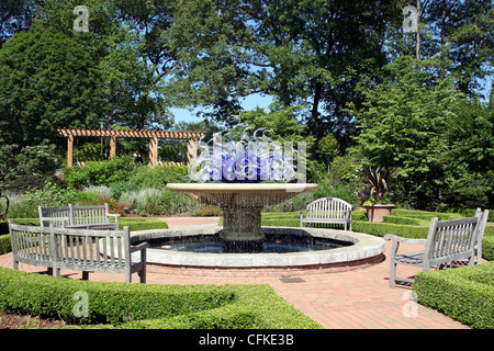 Dale Chihuly verre soufflé art à Atlanta Botanical Garden Banque D'Images