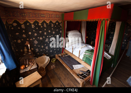 Le Warwickshire, Stratford sur Avon, lieu de naissance de Shakespeare, la naissance prix Banque D'Images