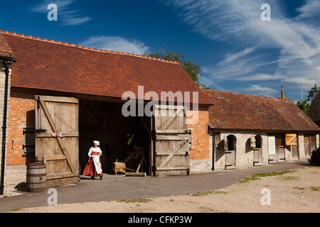 Abbot'S Salford, Warwickshire, Mary Arden's house, Palmer's Farm grange de ferme Banque D'Images