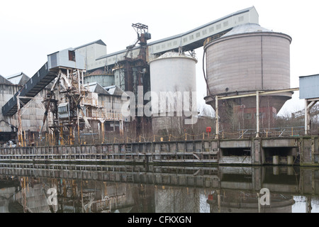 L'usine de soude de Tata à Winnington, Cheshire Banque D'Images