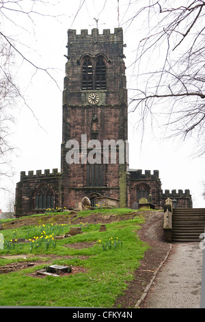 Église St Helen Witton, Northwich, Cheshire Banque D'Images