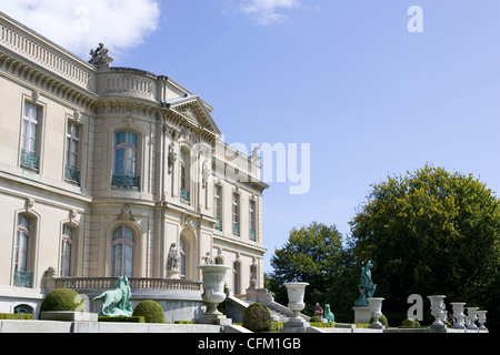 Elms Hôtel particulier sur l'Avenue Bellevue à Newport Banque D'Images