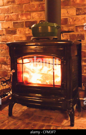 USA, New Hampshire, Lincoln, vue à cheminée Banque D'Images