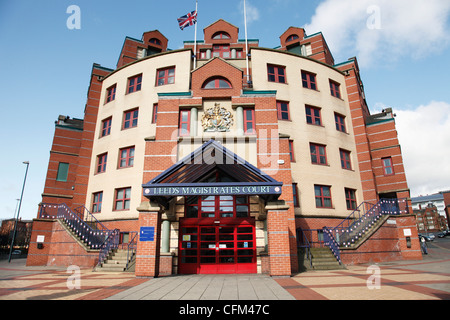 Cour de magistrats , Leeds Leeds, Angleterre, Royaume-Uni Banque D'Images