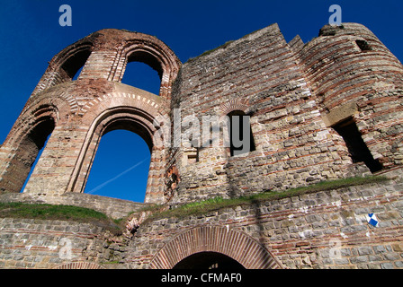 Ruines romaines de l'Kaiserthermen, UNESCO World Heritage Site, Trèves, Rhénanie-Palatinat, Allemagne, Europe Banque D'Images