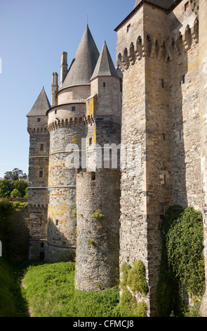 Château de Vitré, Vitré, Bretagne, France, Europe Banque D'Images