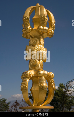 Un Vajra, Chongsheng temple (le temple des Trois Pagodes), Dali, Yunnan, Chine, Asie Banque D'Images