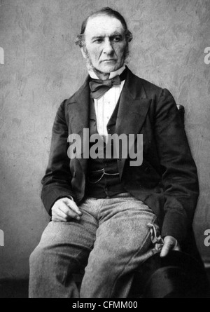 WILLIAM Gladstone (1809-1898) Homme d'État libéral britannique Banque D'Images