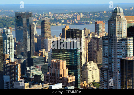 Landmark architecture à midtown Manhattan Banque D'Images