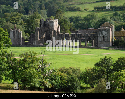 Llanthony Priory, Vale of Ewyas dans la Montagne Noire, Pays de Galles Banque D'Images