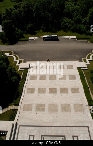 Montfaucon-Américain Première guerre mondiale Monument à Romagne sur la ligne Hindenburg dans la Meuse Argonne en France Banque D'Images