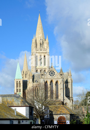 Cathédrale de Truro, Cornwall, uk Banque D'Images