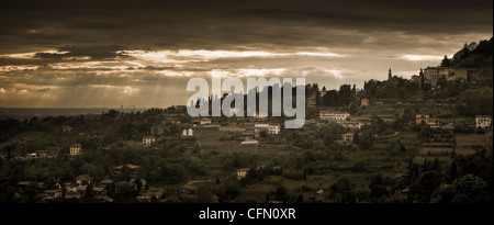 Vue panoramique de Florence, Italie Banque D'Images