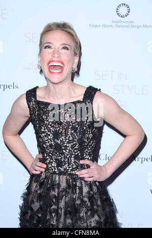 'Set Piper Perabo dans Style : la boite a bijoux de Van Cleef & Arpels" tenue au Smithsonian Cooper-Hewitt National Design Museum, New York, USA - 16.02.11 Banque D'Images