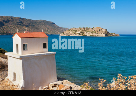 L'île de Spinalonga. Crète, Grèce Banque D'Images