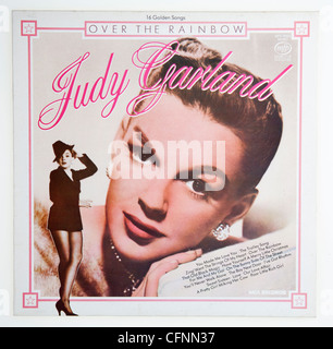 Judy Garland, sur la couverture de l'album Arc-en-ciel Banque D'Images