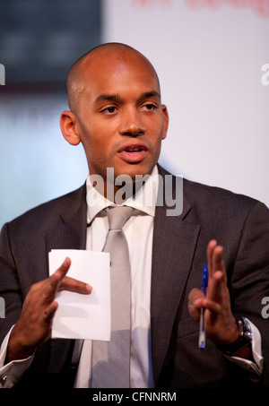 Chuka Umunna, MP, Shadow Secrétaire d'État aux affaires, l'innovation et les compétences. Banque D'Images