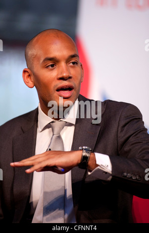 Chuka Umunna, MP, Shadow Secrétaire d'État aux affaires, l'innovation et les compétences. Banque D'Images