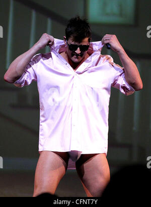 Chippendales Show au Rio All Suite Hotel and Casino Las Vegas, Nevada - 12.02.11 Banque D'Images