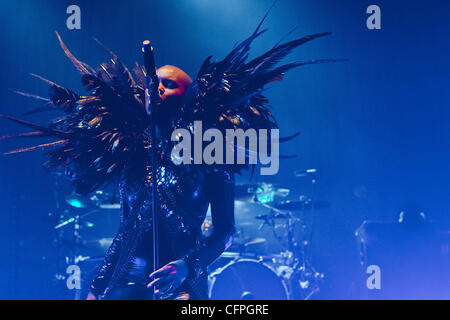 Skunk Anansie performing live au Coliseu dos Recreios. Lisbonne, Portugal - 08.02.11 Banque D'Images