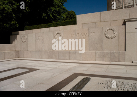 Montfaucon-Américain Première guerre mondiale Monument à Romagne sur la ligne Hindenburg dans la Meuse Argonne en France Banque D'Images