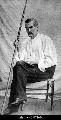 RICHARD FRANCIS BURTON (1821-1890) Explorateur anglais et linguiste Banque D'Images