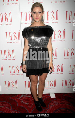 Ambre vienne Girardi fête son anniversaire à Lancaster Tabu Lounge Ultra à l'intérieur de l'hôtel MGM Grand Resort Casino Las Vegas, Nevada - 18.09.10 Banque D'Images