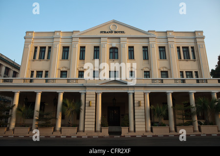 L'hôtel Strand est l'un des hôtels les plus célèbres dans le sud-est asiatique autrefois l'un des hôtels les plus luxueux en Asie du sud-est Banque D'Images