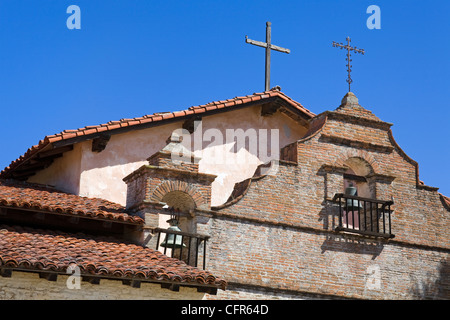 La mission de San Antonio, le comté de Monterey, Californie, États-Unis d'Amérique, Amérique du Nord Banque D'Images