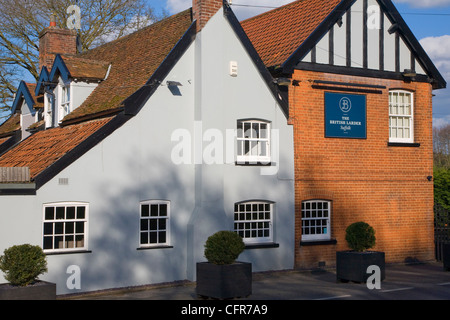 Le pub-restaurant Larder Suffolk, Bromeswell, Suffolk, Angleterre aujourd'hui appelé le cochon indiscipliné Banque D'Images