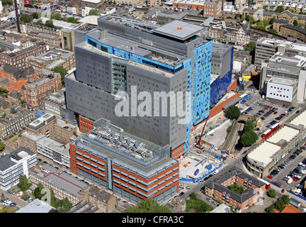 Vue aérienne du Royal London Hospital Banque D'Images